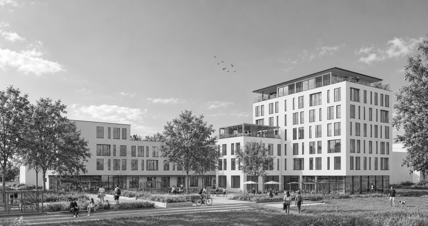 Neubau Boardinghäuser