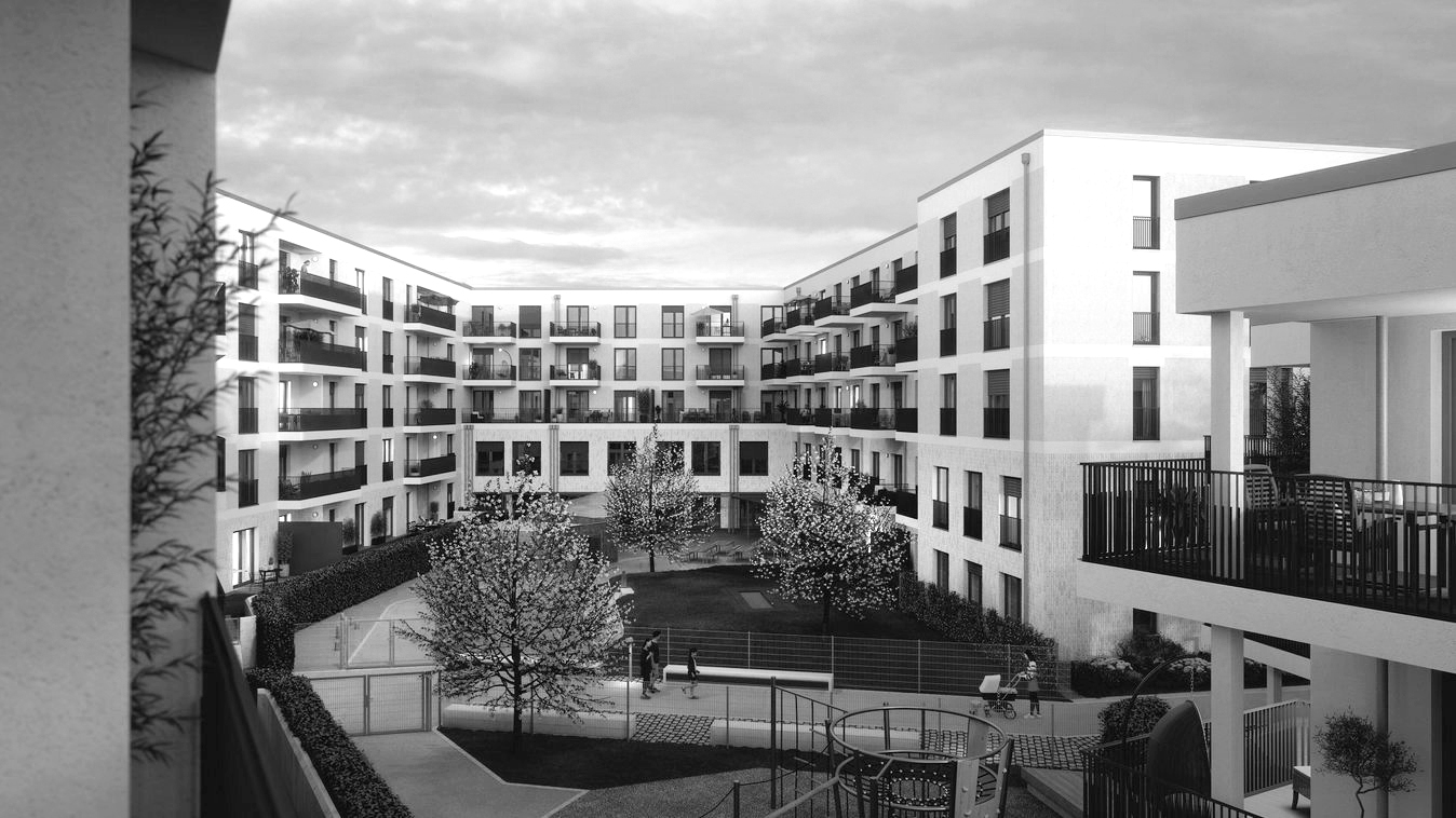 Neubau eines Wohnquartiers
